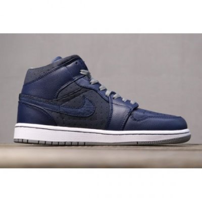 Nike Erkek Air Jordan 1 Phat Obsidian / Gri Basketbol Ayakkabısı Türkiye - XK66HUWZ